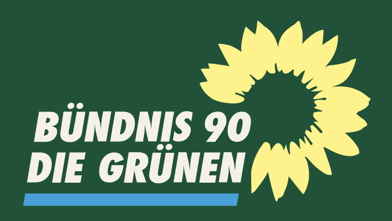 Logo des Büdnis 90 die Grünen